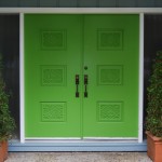 green-front-doors